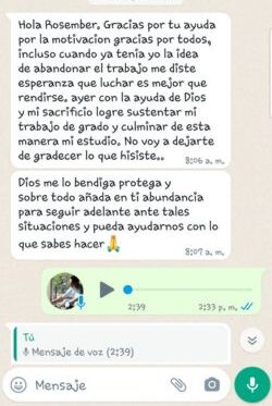 Imagen frente testimonio N°2